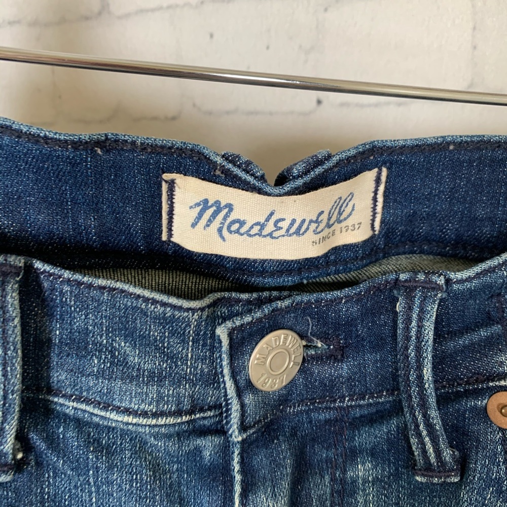 Madewell Skinny Zip Ankle Jeans - Picture 5 of 9